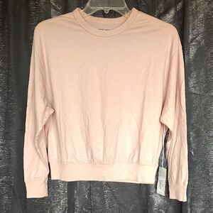 Womens  Pink Long Sleve Shirt